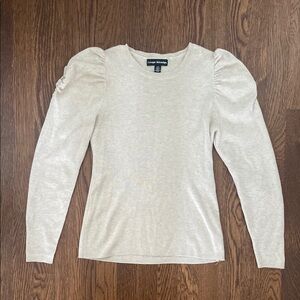 Cream Puff Sleeve sweater